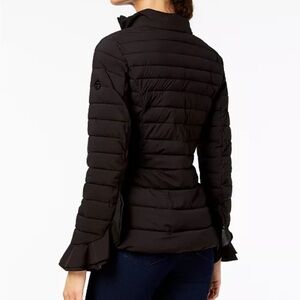 T Tahari Women's Black Quilted Jacket